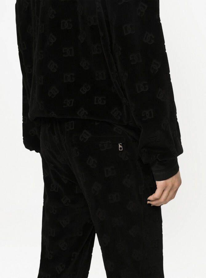 Dolce & Gabbana Joggingbroek met logoprint Zwart