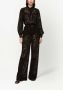 Dolce & Gabbana Jumpsuit met lange mouwen en kant Zwart - Thumbnail 3