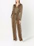 Dolce & Gabbana Jumpsuit met luipaardprint Goud - Thumbnail 2