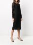 Dolce & Gabbana Jurk met bloemenkant Zwart - Thumbnail 3