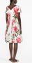 Dolce & Gabbana Jurk met bloemenprint Wit - Thumbnail 3