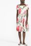 Dolce & Gabbana Jurk met bloemenprint Wit - Thumbnail 4