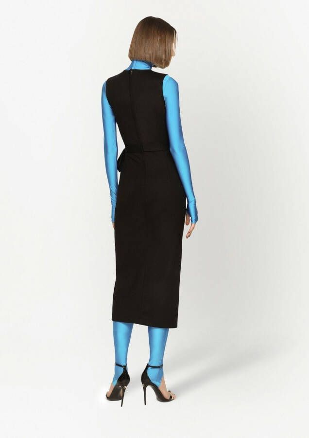 Dolce & Gabbana Jurk met ceintuur Zwart