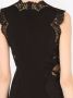 Dolce & Gabbana Midi-jurk met kant Zwart - Thumbnail 5