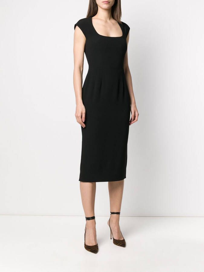 Dolce & Gabbana Jurk met korte mouwen Zwart