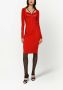 Dolce & Gabbana Jurk met lange mouwen Rood - Thumbnail 3
