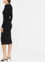 Dolce & Gabbana Jurk met lange mouwen Zwart - Thumbnail 3