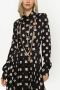 Dolce & Gabbana Midi-jurk met logoprint Zwart - Thumbnail 5