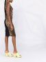 Dolce & Gabbana Midi-jurk met luipaardprint Beige - Thumbnail 4