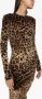 Dolce & Gabbana Jurk met luipaardprint Bruin - Thumbnail 5