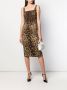 Dolce & Gabbana Jurk met luipaardprint Zwart - Thumbnail 2