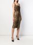 Dolce & Gabbana Jurk met luipaardprint Zwart - Thumbnail 3
