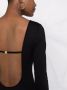 Dolce & Gabbana Punto Stoffa gebreide mini-jurk Zwart - Thumbnail 3