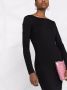 Dolce & Gabbana Punto Stoffa gebreide mini-jurk Zwart - Thumbnail 5