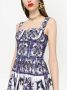 Dolce & Gabbana Jurk met print Blauw - Thumbnail 5