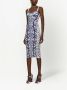 Dolce & Gabbana Jurk met print Blauw - Thumbnail 2
