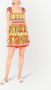 Dolce & Gabbana Chiffon mini-jurk met print Geel - Thumbnail 2