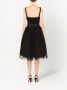 Dolce & Gabbana Mini-jurk met kant en sweetheart hals Zwart - Thumbnail 4