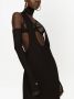 Dolce & Gabbana Uitgesneden midi-jurk Zwart - Thumbnail 5