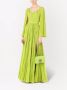 Dolce & Gabbana Chiffon jurk Groen - Thumbnail 2