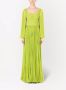 Dolce & Gabbana Chiffon jurk Groen - Thumbnail 3