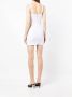 Dolce & Gabbana Jurk met vlakken van kant Wit - Thumbnail 4