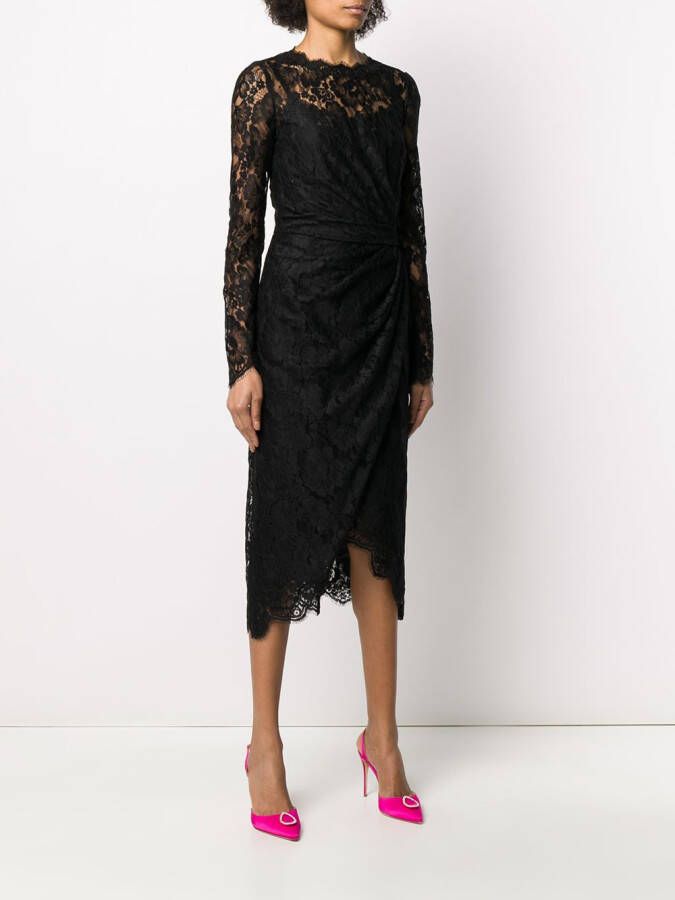Dolce & Gabbana Jurk van kant Zwart
