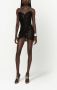 Dolce & Gabbana Strapless mini-jurk Zwart - Thumbnail 3