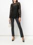 Dolce & Gabbana kanten blouse met lange mouwen Zwart - Thumbnail 2