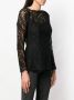 Dolce & Gabbana kanten blouse met lange mouwen Zwart - Thumbnail 3
