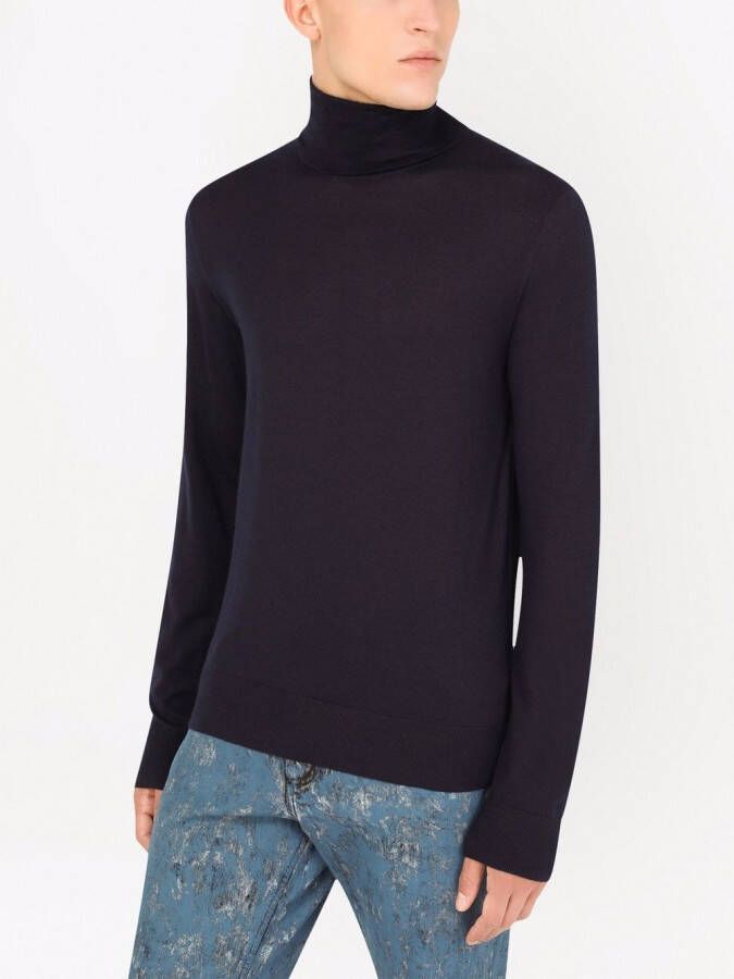 Dolce & Gabbana Kasjmier coltrui Blauw