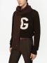Dolce & Gabbana Kasjmier sjaal met logo label Bruin - Thumbnail 2