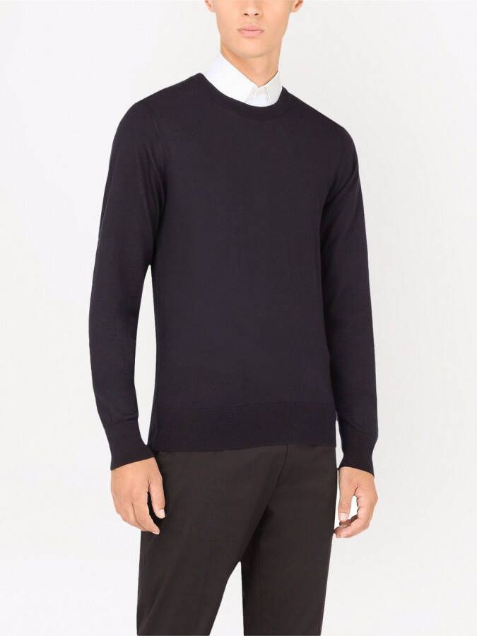 Dolce & Gabbana Kasjmier trui Blauw