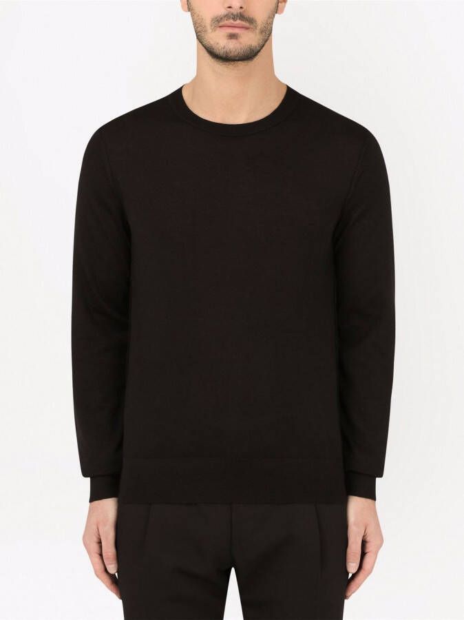 Dolce & Gabbana Kasjmier trui Zwart