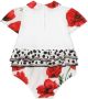 Dolce & Gabbana Kids Babypakje met bloe print Wit - Thumbnail 2
