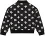 Dolce & Gabbana Kids Gewatteerd bomberjack met DG-logo Zwart - Thumbnail 2