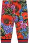 Dolce & Gabbana Kids Broek met bloe print Rood - Thumbnail 2