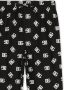 Dolce & Gabbana Kids Pyjamabroek met DG-logo Zwart - Thumbnail 3
