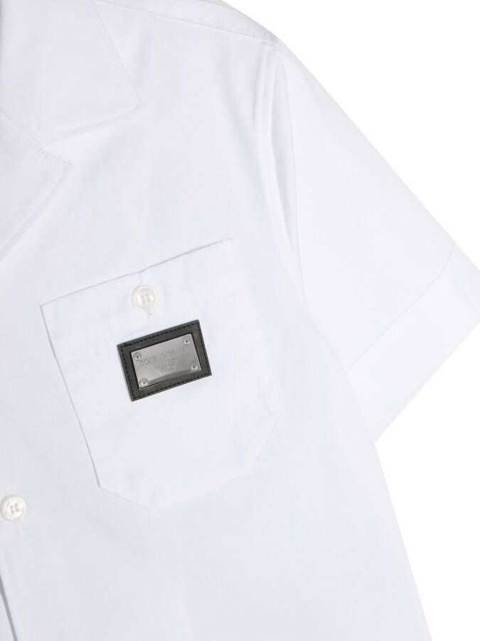 Dolce & Gabbana Kids Button-up shirt Wit