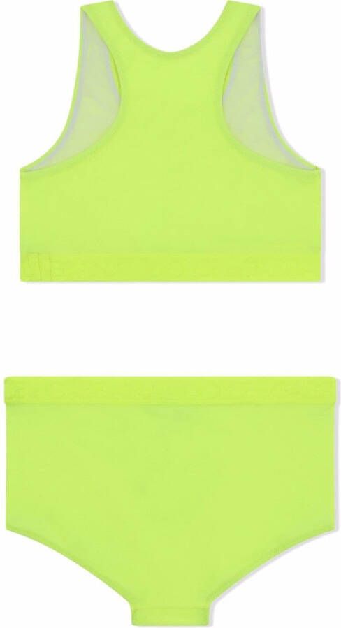 Dolce & Gabbana Kids Cropped tankini Geel