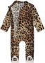 Dolce & Gabbana Kids Romper met luipaardprint Bruin - Thumbnail 4