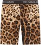 Dolce & Gabbana Kids Fietsshorts met luipaardprint Bruin - Thumbnail 2