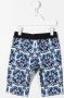 Dolce & Gabbana Kids Fietsshorts met print Blauw - Thumbnail 2