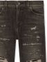 Dolce & Gabbana Kids Gescheurde jeans Zwart - Thumbnail 3