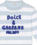 Dolce & Gabbana Kids Gestreepte sweater Blauw - Thumbnail 3
