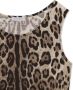 Dolce & Gabbana Kids Bralettetop met luipaardprint Bruin - Thumbnail 3