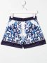 Dolce & Gabbana Kids High waist shorts Blauw - Thumbnail 2