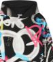 Dolce & Gabbana Kids Hoodie met graffiti-print Zwart - Thumbnail 3