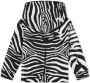 Dolce & Gabbana Kids Hoodie met zebraprint Wit - Thumbnail 2