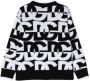 Dolce & Gabbana Kids Intarsia trui Zwart - Thumbnail 2